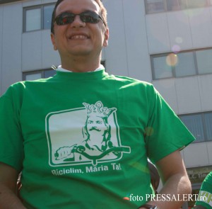 grindeanu verde pentru biciclete tricou 1 p