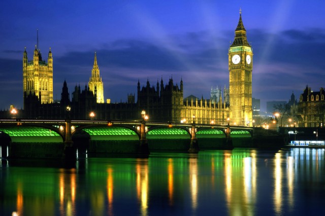 Houses of Parliament at Night