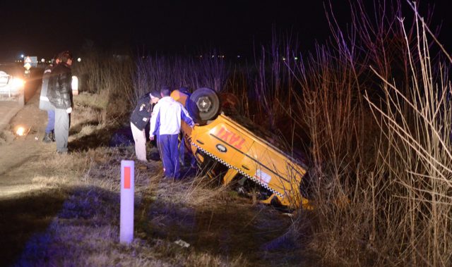 accident taxi rasturnat timisoara arad