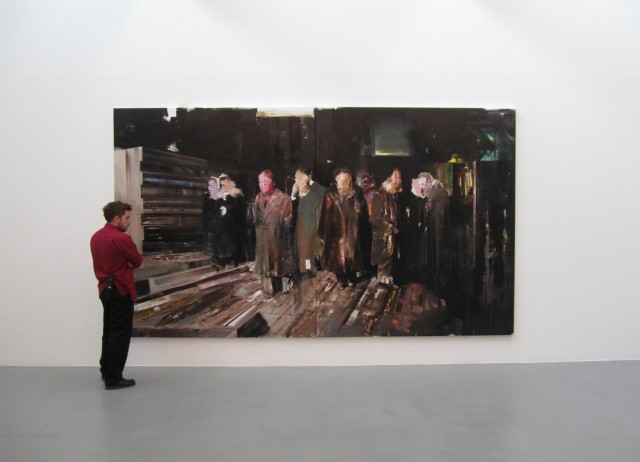 adrian ghenie, installation view, liverpool biennale, 2008