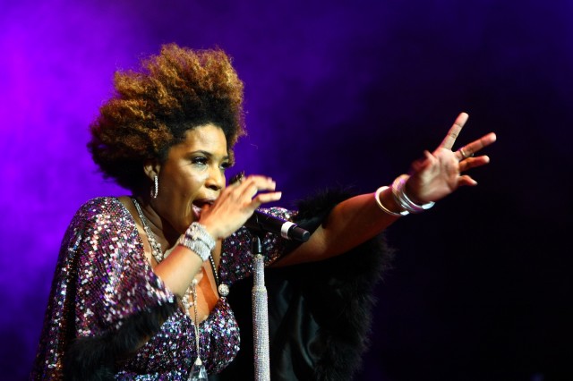 F1 Rocks in Sao Paulo - Jessie J and Macy Gray