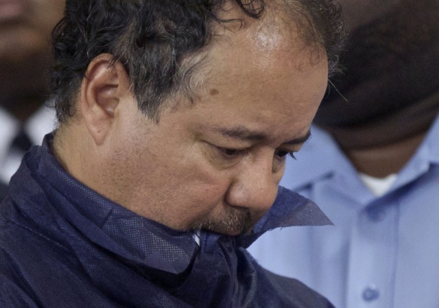 Ariel Castro appears in court for his initial appearance in Cleveland