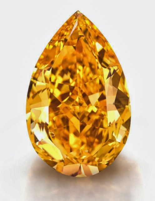 Orange diamond