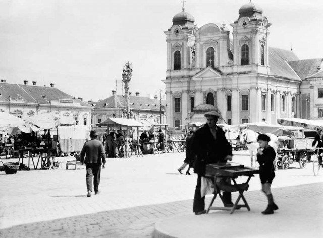 timisoara interbelica piata domului