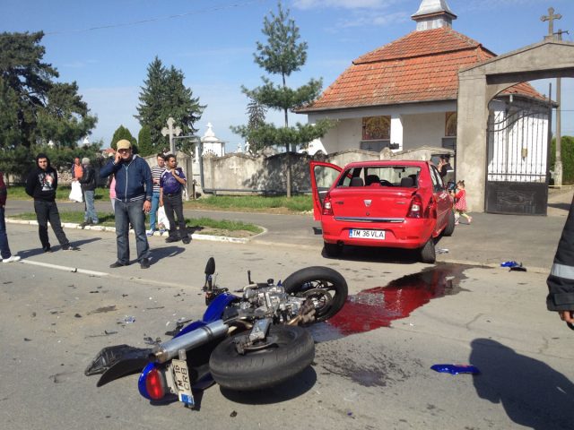 accident motocicleta lugoj 1