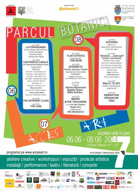 Afis Muzica si teatru