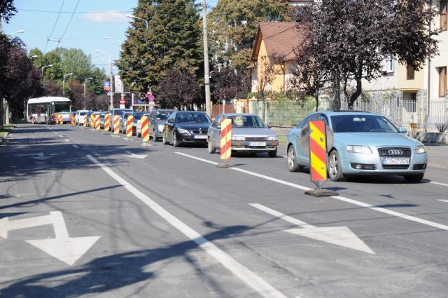 lucrari strada cluj trafic (10)