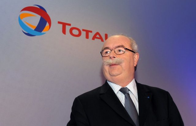 French energy giant Total CEO Christophe