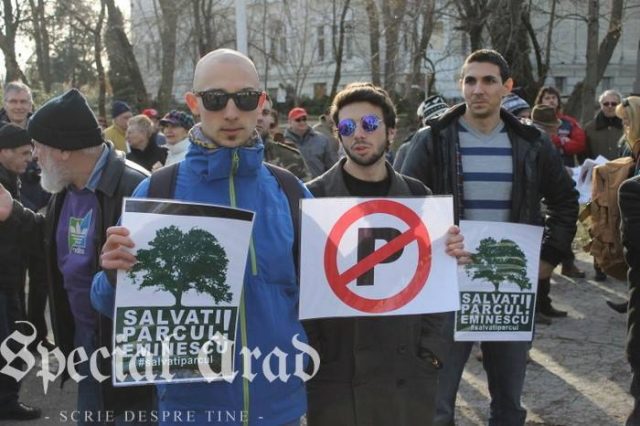 parc arad protest 2