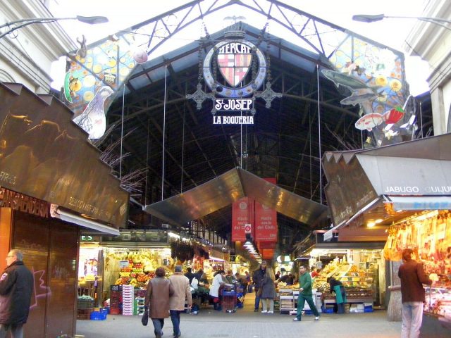 piata barcelona la boqueria