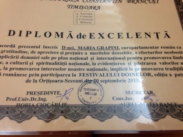 diploma limba romana grapini