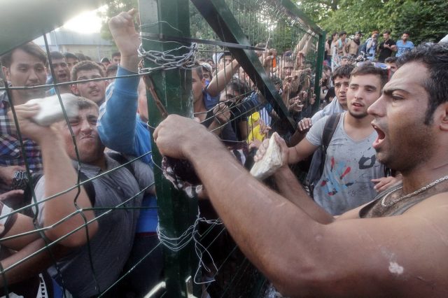 migranti refugiati roszke ungaria serbia granita (7)