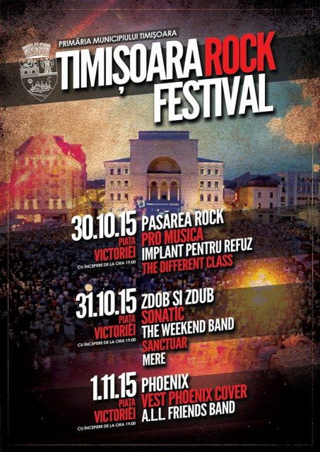 afis timisoara rock