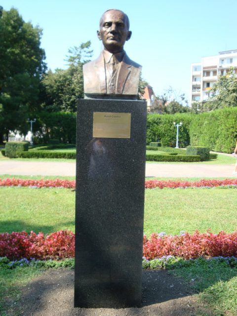 7. bust parcul central aurel cosma