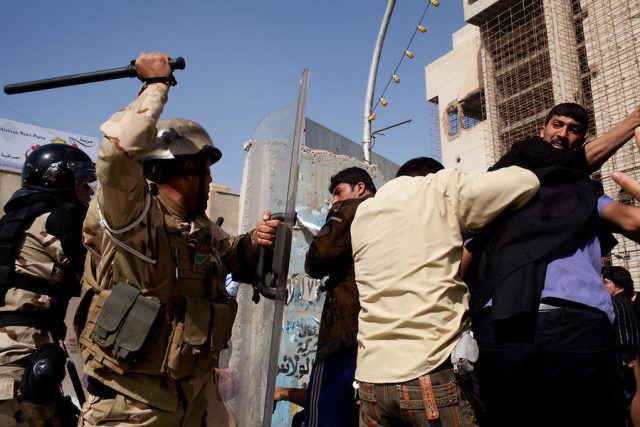 bagdad revolta manifestatie irak