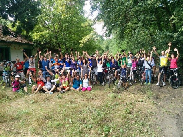 pedalare în natură tura ciclista banateana