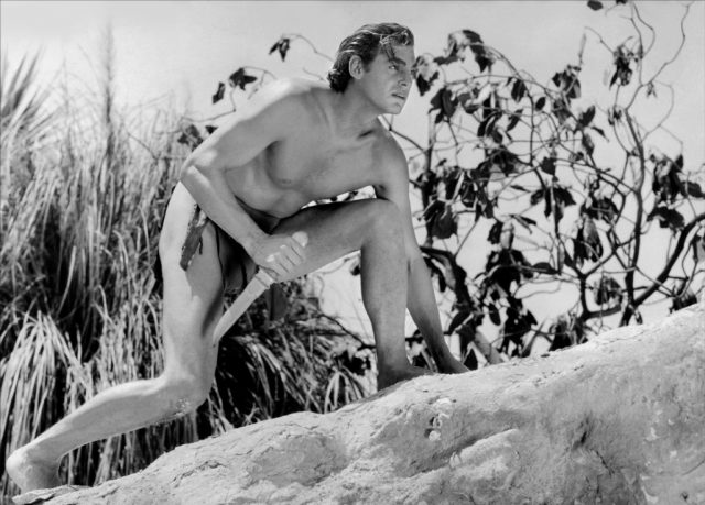 7. tarzan Johnny Weissmüller