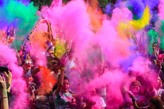 the color run