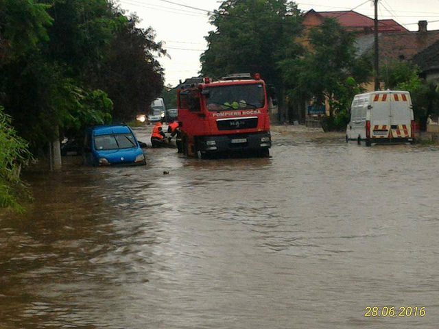 Inundații Bocșa