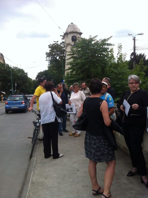 protest podul decebal