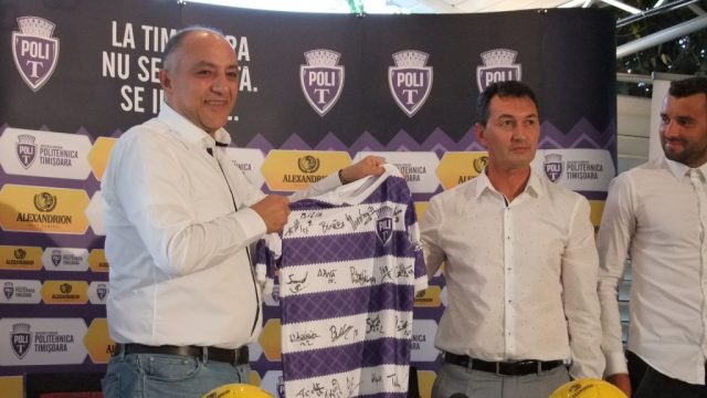 Nawaf Salameh, reprezentantul noului sponsor al lui ASU Politehnica