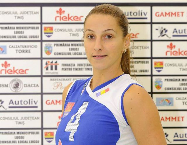 Diana Tătaru. Foto: volei-timisoara.ro