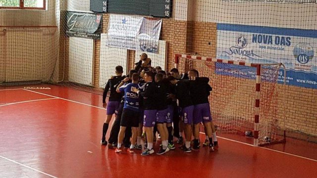 SCM Poli a avut viață grea și la Satu Mare. Foto: Clubul de Handbal CSU Politehnica Timișoara