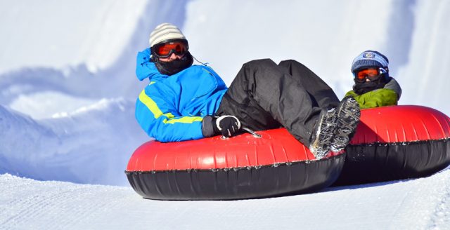 snow tubing