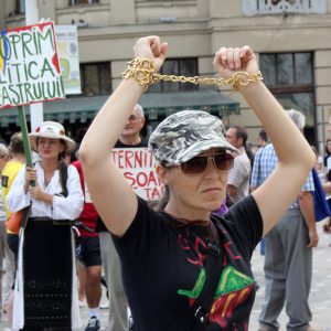 protest rosia montana timisoara 5
