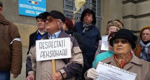 protest pensionari