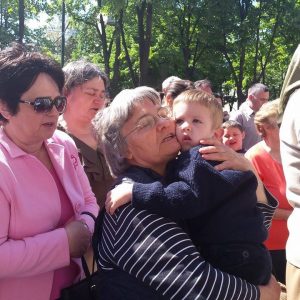 miting familia bodnariu timisoara