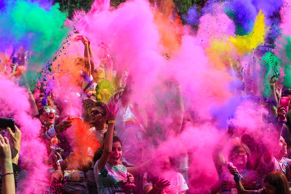 the color run