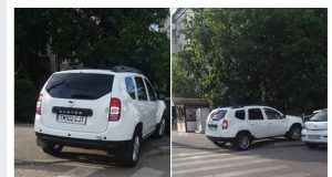 Vicepreşedintele CJT, Traian Stancu, a parcat pe trotuar