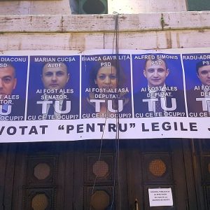 protest legile justitiei senatori deputati