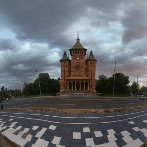 trotuare timisoara-intre catedrala si piata victoriei