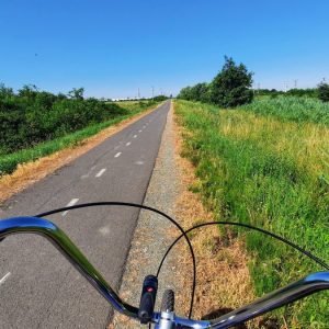 pista biciclete romania serbia