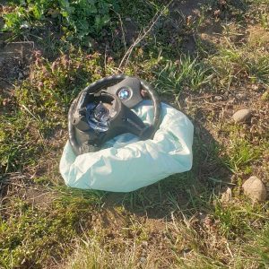 volan masina accident