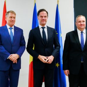 iohannis, rutte, ciuca 1