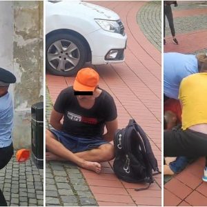 politist local atacat