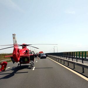 elicopter smurd autostrada
