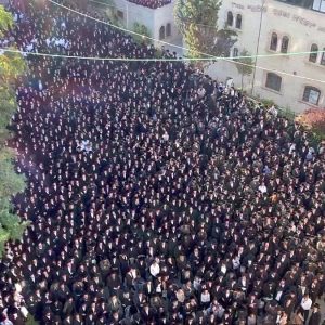 protest evrei ultraortodocsi