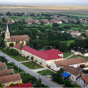 2. comuna Dudeștii Noi-biserica și școala