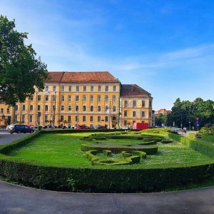 20. Piața Huniade- poză veche