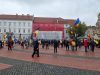 „Jos dictatura”. Protest în Piața Libertății din Timișoara împotriva Guvernului Bolojan (foto)