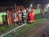 Două victime încarcerate în urma unui accident rutier. Intervenție de urgență a pompierilor