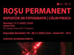 „Roșu permanent” și semnificațiile sale simbolice în expoziția de fotografii a lui Călin Piescu