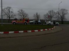 Fetiță rănită în urma unui accident în apropierea Aeroportului Internațional Timișoara