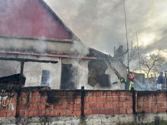 Incendiu violent la o locuință din Fizeș: Un minor a suferit arsuri, iar casa a fost grav afectată
